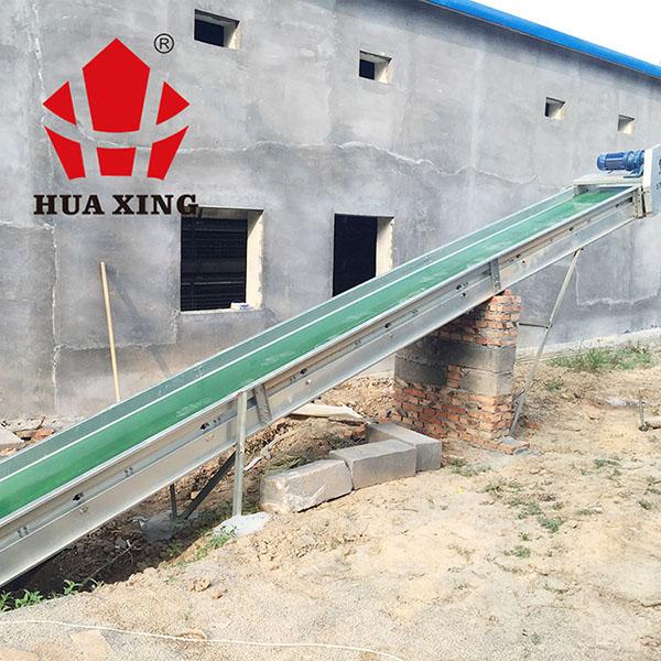 Steady Poultry Manure Removal System , Poultry Farming Equipment Simple