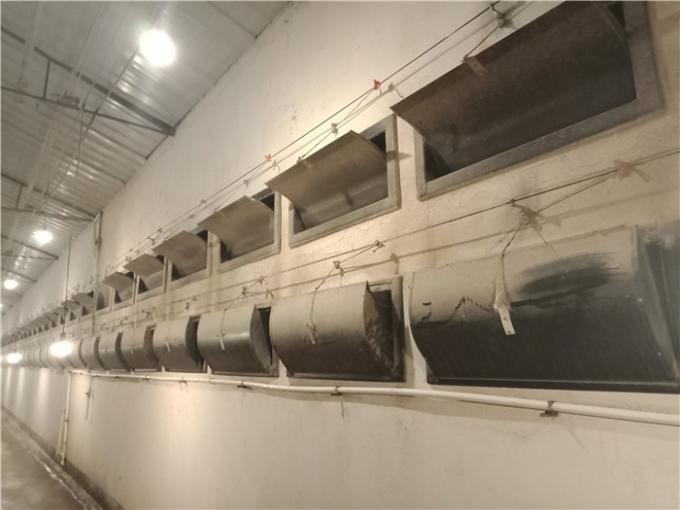 Breeding Rabbit Hutch With Automatic Poop Collector , Silver Commercial Rabbit Housing