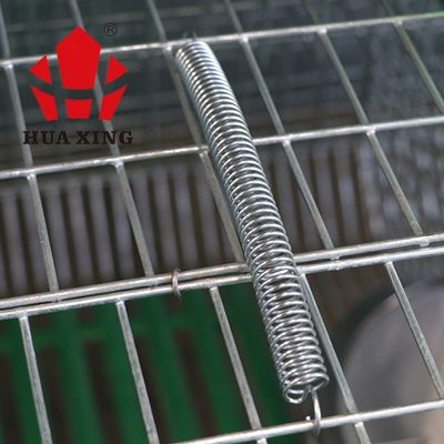 Durable Silver Cage For Poultry Farming Easy To Assemble
