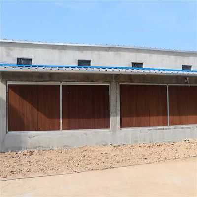 8 - 12 ℃ Steel Poultry Farm Climate Control System Evaporative Cooling Pad