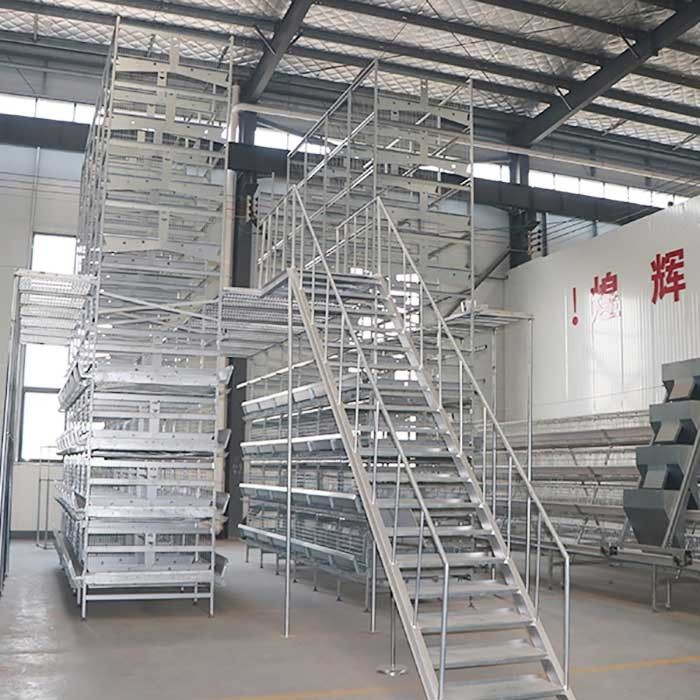 0 - 20kw Layer Chicken Cage 380V Voltage With Temperature Control System
