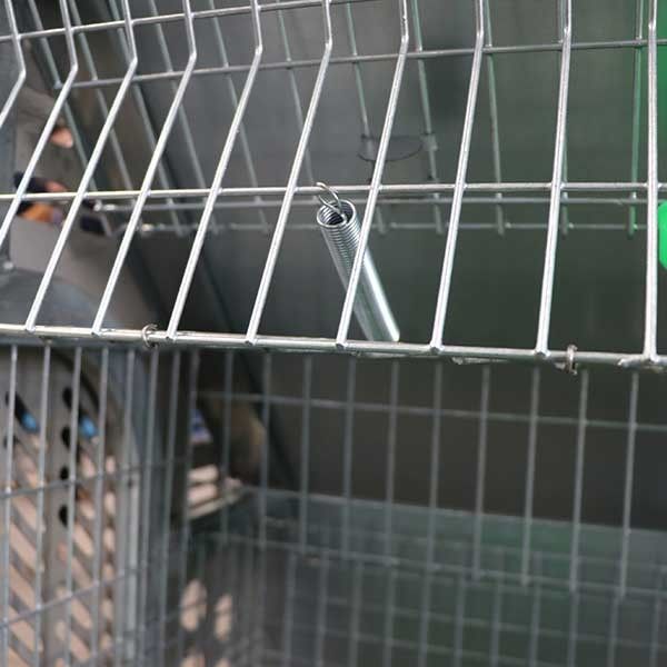 Indoor Female Rabbit Cage , Automatic Control Rabbit Hutch For 2 Rabbits