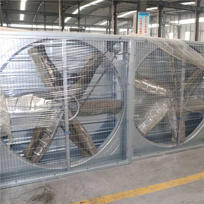 Waterproof Ventilation Exhaust Fan , Stainless Steel Automatic Battery Cage System