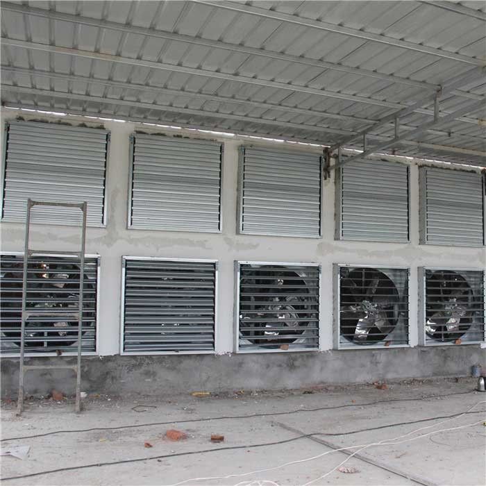 1380 * 1380 * 450mm Poultry Farm Climate Control System High Air Flow Capability
